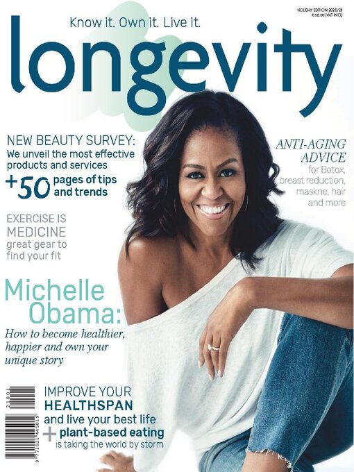 Cover image for Longevity Magazine